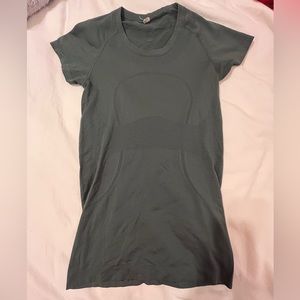 green lululemon swiftly tech short sleeve